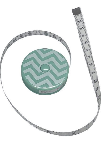 Otomatik Mezura Mezro Measure 150 cm Polka3