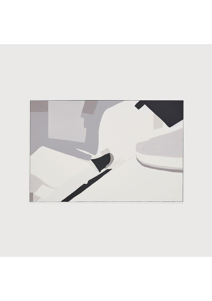 Alanis Çerçeveli Büyük Boy El Yapımı Tablo 100X150 cm
