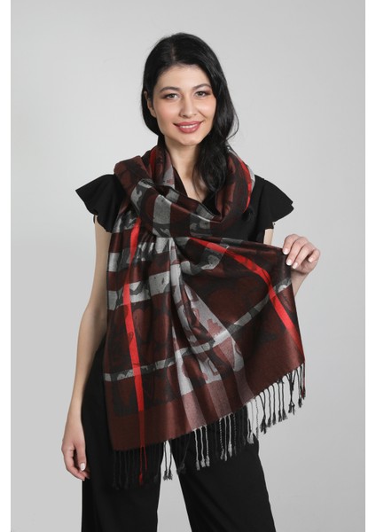 Turkuaz Kahve %100 Pashmina Şal fırsatları