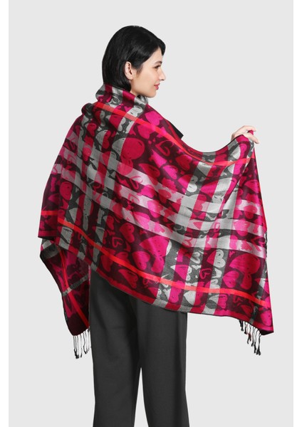 Kahve %100 Pashmina Şal