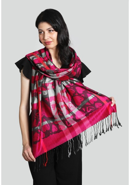 Kahve %100 Pashmina Şal