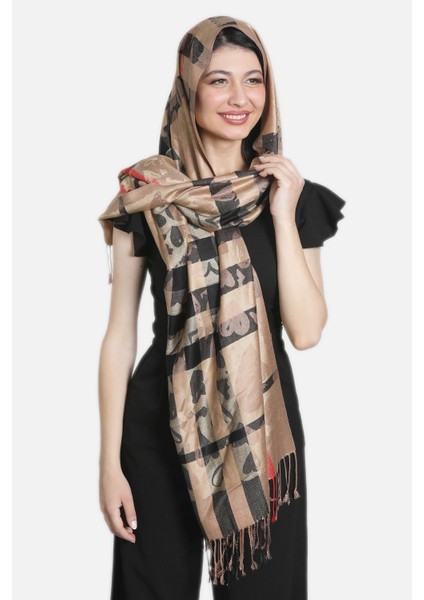 Lila %100 Pashmina Şal fiyatları