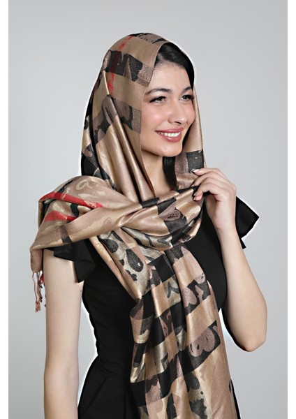Lila %100 Pashmina Şal indirimleri