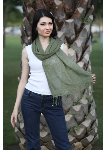 Vizon Saten Ipek Şal