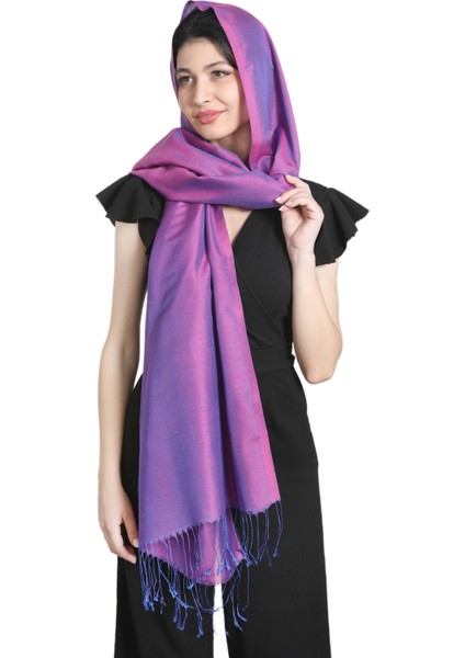 Mor Multi Saten Ipek Şal fiyatları