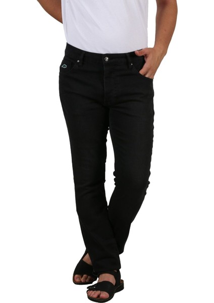 SS24 5 Cep Slim Fit Düğ. Denim Pant