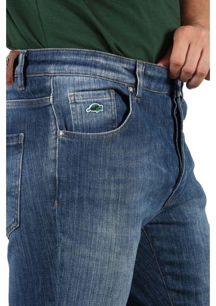 SS24 5 Cep Slim Fit Düğ. Denim Pant modelleri