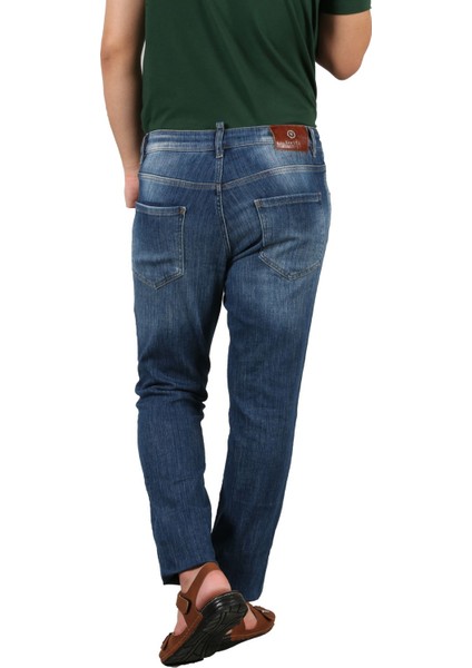 SS24 5 Cep Slim Fit Düğ. Denim Pant fırsatları