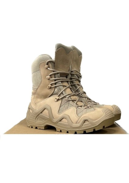 102 Power Mid Hakiki Nubuk Deri Su Itici Özellikli Askeri& Polis Outdoor Tactical Kısa Bot