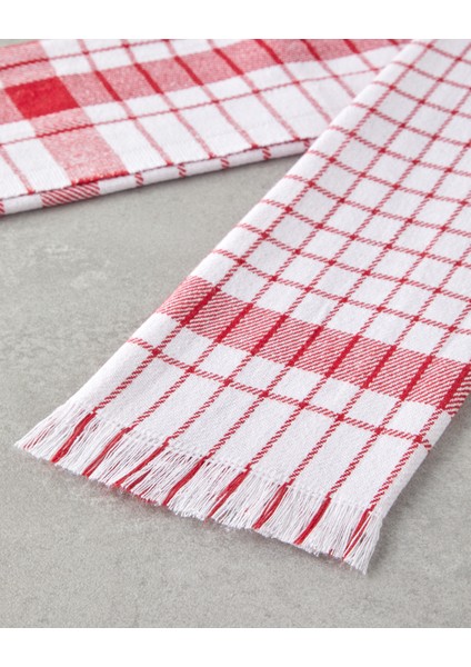 Evelyn Pamuk Polyester Kurulama Bezi 40X60 cm Kırmızı modelleri