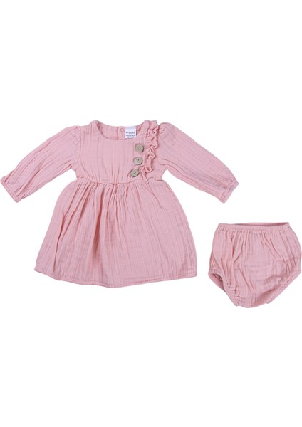 AD23261 Kız Bebek Elbise 3-6/6-9/9-12/18-24 Ay