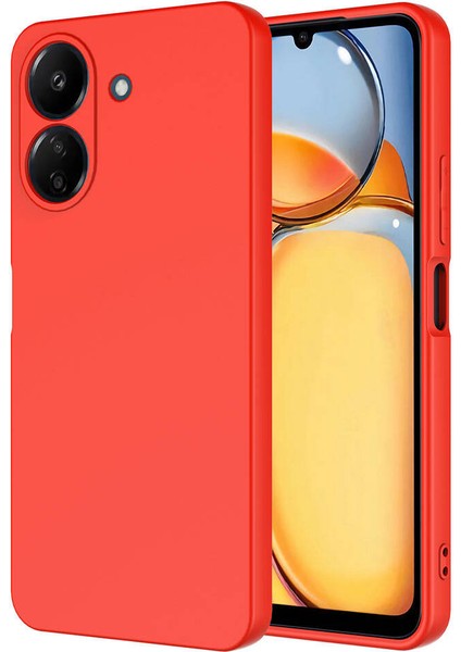 Xiaomi Redmi 13C Kılıf Mara Lansman Kapak - Kırmızı