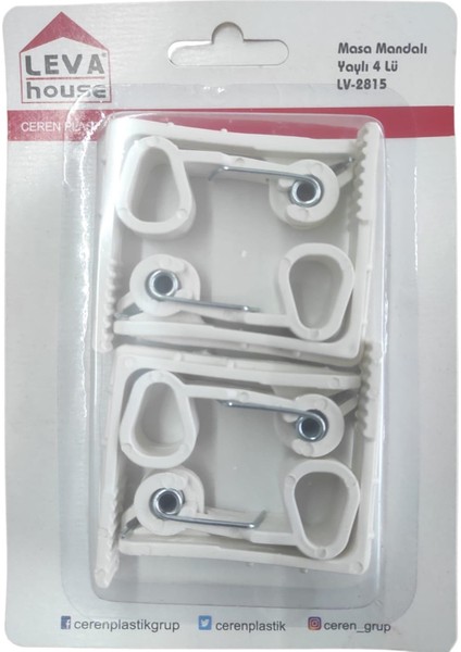Masa Mandalı Yaylı 4 Lu LV-2815