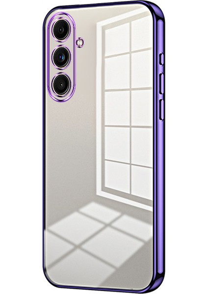 Samsung Galaxy F55 5g / C55 5g / M55 5g Elektrokaplama Tpu Telefon Kılıfı (Yurt Dışından)
