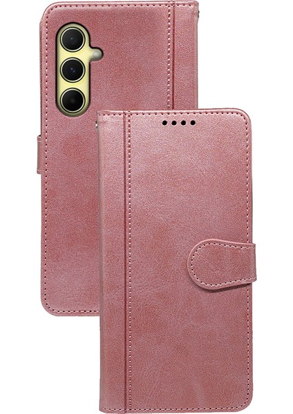 Samsung Galaxy M34 5g / F34 5g Manyetik Toka Pu Deri Telefon Kapağı (Yurt Dışından)