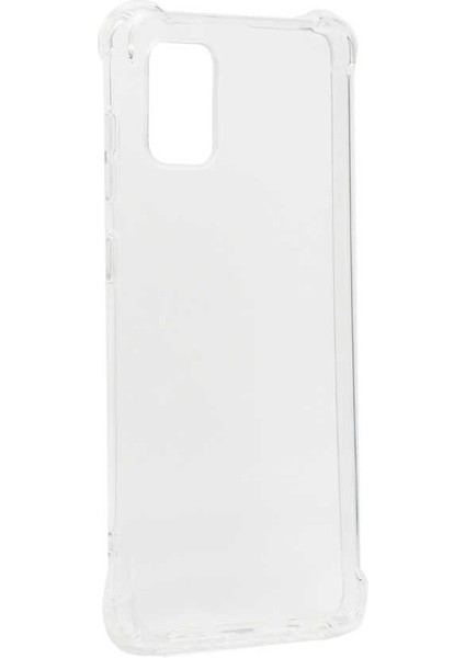 Samsung Galaxy A31 Kılıf Kamera Korumalı Nitro Anti Shock Silikon - Renksiz