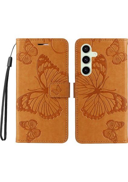 Samsung Galaxy S24 Fe Pu Deri Telefon Kılıfı (Yurt Dışından)