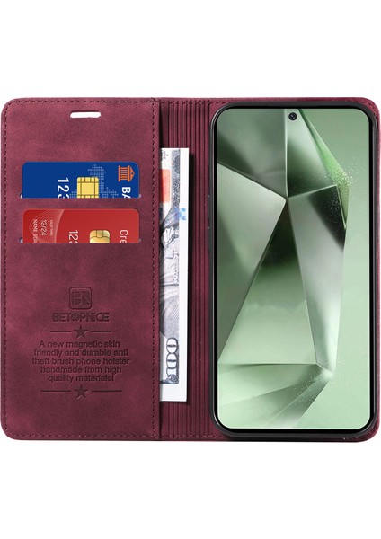 Samsung Galaxy S24 Fe Rfıd Engelleme Cüzdan Deri Kapak (Yurt Dışından) fiyatları