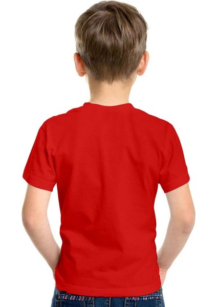 Kaliteli Çocuk T-Shirt Süprem Kumaş Bisiklet Yaka My Wave Life Baskılı modelleri