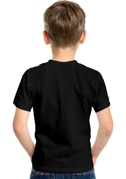 Kaliteli Çocuk T-Shirt Süprem Kumaş Bisiklet Yaka My Wave Life Baskılı modelleri