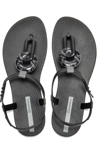Class Marble Kadın Sandalet Siyah 35/42