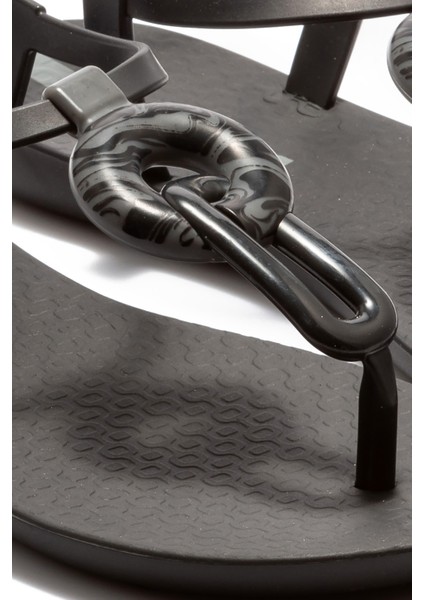 Class Marble Kadın Sandalet Siyah 35/42