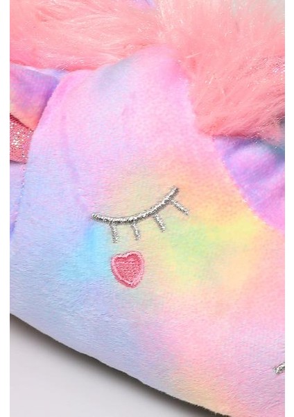 Golden Horse Çocuk Hayvanlı Panduf Pembe 22/29