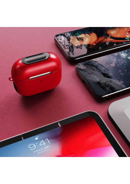 Air Pods 3. Nesil Kılıf Zore Shockproof Silikon-Sarı