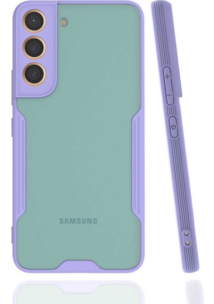 Galaxy S22 Kılıf Zore Parfe Kapak-Mor