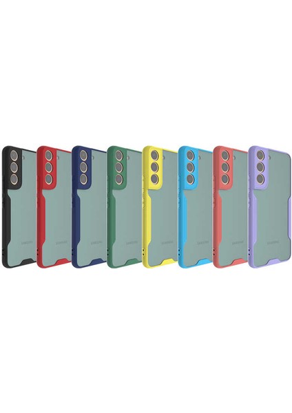 Galaxy S22 Kılıf Zore Parfe Kapak-Mor fiyatları