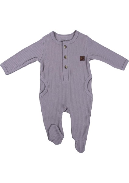 AD13385 Erkek Bebek Tulum 1-3/3-6/6-9 Ay
