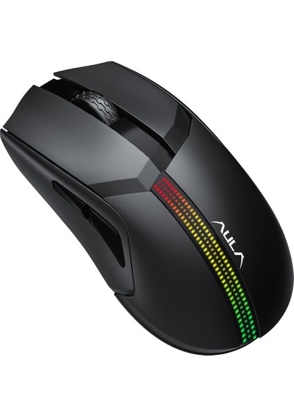 F813 4800DPI Rgb 2.4ghz Kablosuz Optik Gaming Oyuncu Mouse