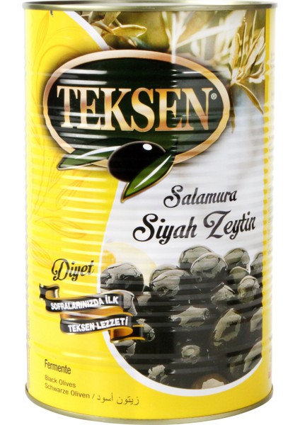 Teksen Diyet Sal.siyah Zeytin TENEKE-2200G