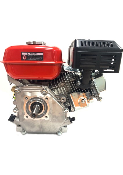 7 Hp Yağ Filtresiz Kamalı Benzinli Motor