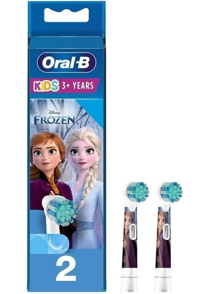 Çocuklar Için Diş Fırçası Yedek Başlığı Frozen 2'li