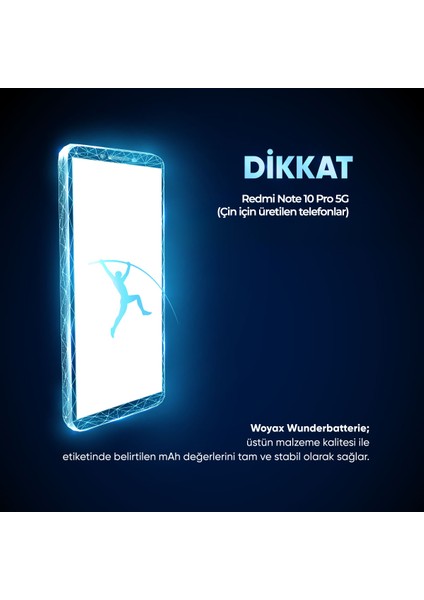 by Deji Xiaomi Redmi Note 10 Pro 5G / Poco X3 Gt Uyumlu Mucize Batarya /bm57