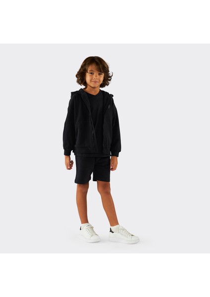 Erkek Çocuk Fermuarlı Sweatshirt