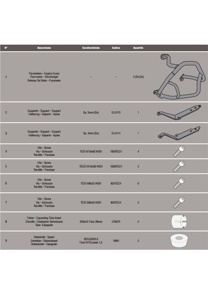 TN5108OX Bmw R1200Gs (13-18) - R1200R-R1200Rs (15-18) Koruma Demiri fiyatları