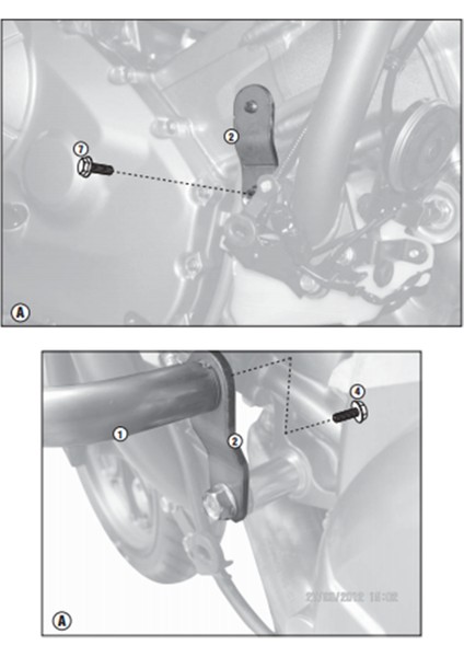 TN1111 Honda Nc 700 X-S Nc 750 X-S - Nc 750 X-S Dct (12-20) Koruma Demiri fırsatları