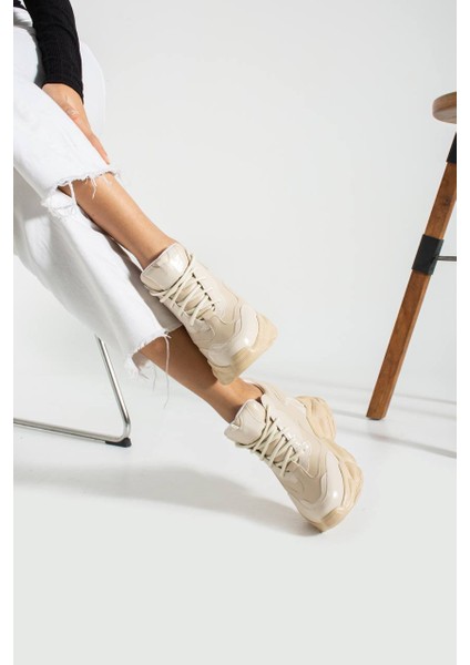 Içten Yüksek Topuklu Kadın Spor Ayakkabıı Yükseklik [10] cm fiyatları