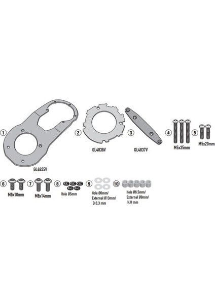 BF60K DepoÜstü Çanta Aparatı (YAMAHA)