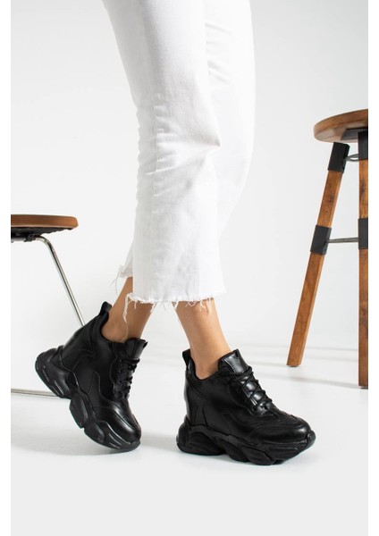 Içten Yüksek Topuklu Kadın Spor Ayakkabıı Yükseklik [10] cm fırsatları