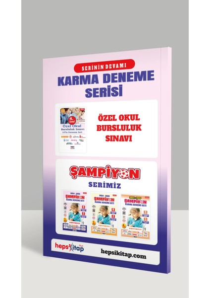 2. Sınıf Karma Deneme Seti BİLSEM Destekli