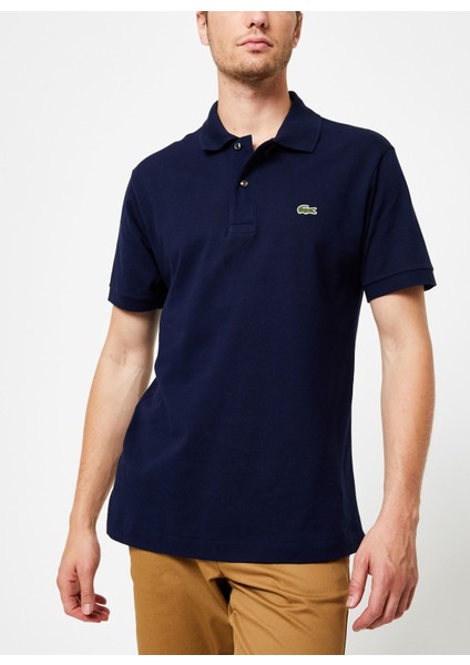 Erkek Klasik Fit Lacivert Polo Yaka Tişört