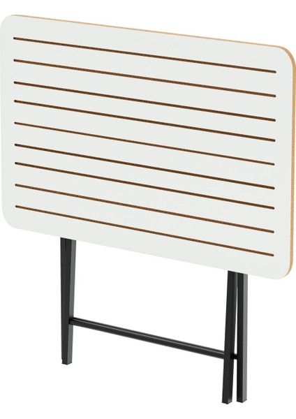 Katlanır 4 Kişilik Bahçe Masası Bistro Masa 55X90 Beyaz 1425 fiyatları