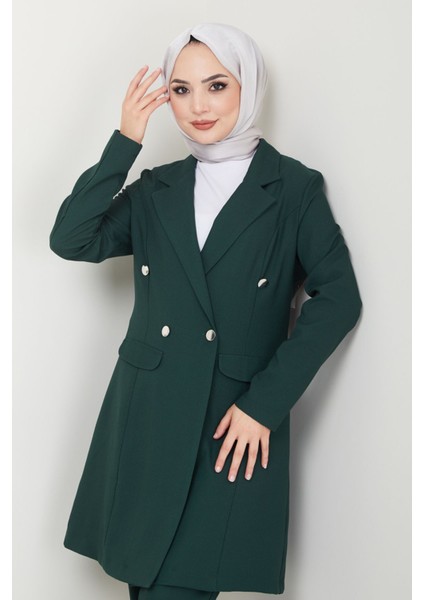 Ayşe Melek Tasarım Blazer Ceketli Takım 2605