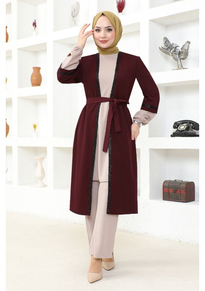 Pullu Tesettür Takım Elbise 2670