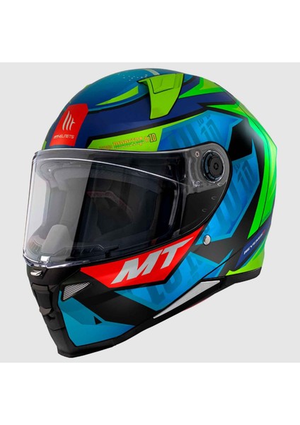 Targo S Diogo Moreria C7 Gloss Kapalı Kask