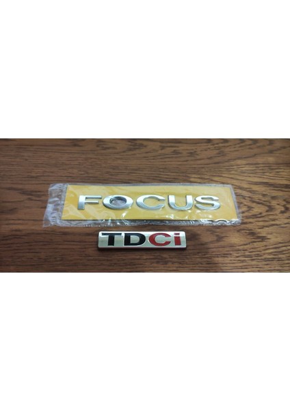Focus Tdci Yazı - Focus 2 Kasa -2005 Focus Yazı Krom Kaplama Çift Taraflı Bantlı Focus + Tdci