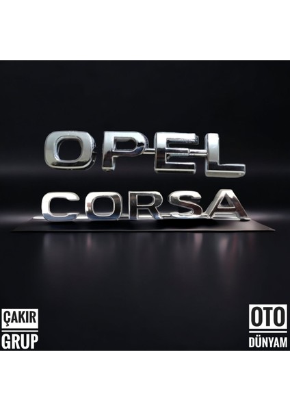 Opel Corsa Bagaj Yazısı Birleşik Yazı 3m Bantlı Ithal Ithal